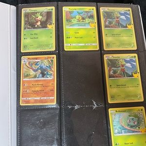 Pokemon cards with Baseball cards